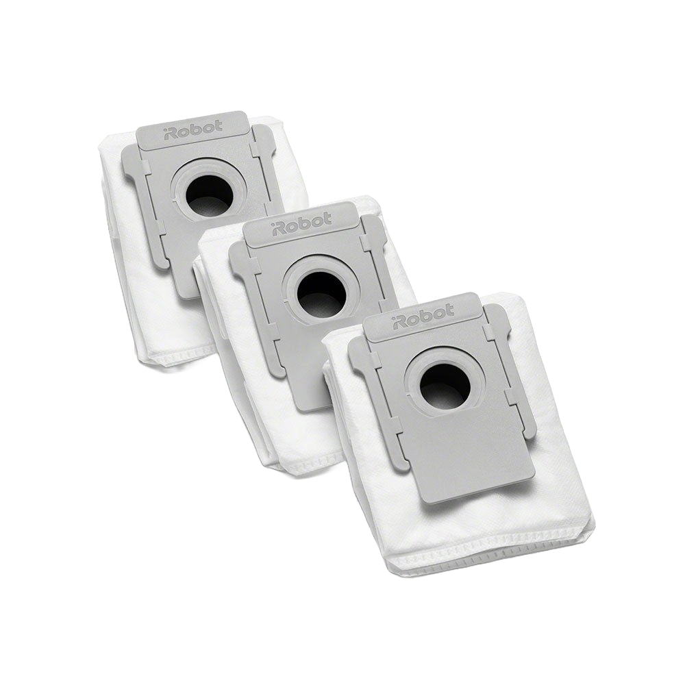 iRobot 3 kappaleen pakkaus pölypusseja ulkoiseen pölysäiliöön s-, j- ja i-sarjaan sekä Roomba Combo® 2 Essential -malliin