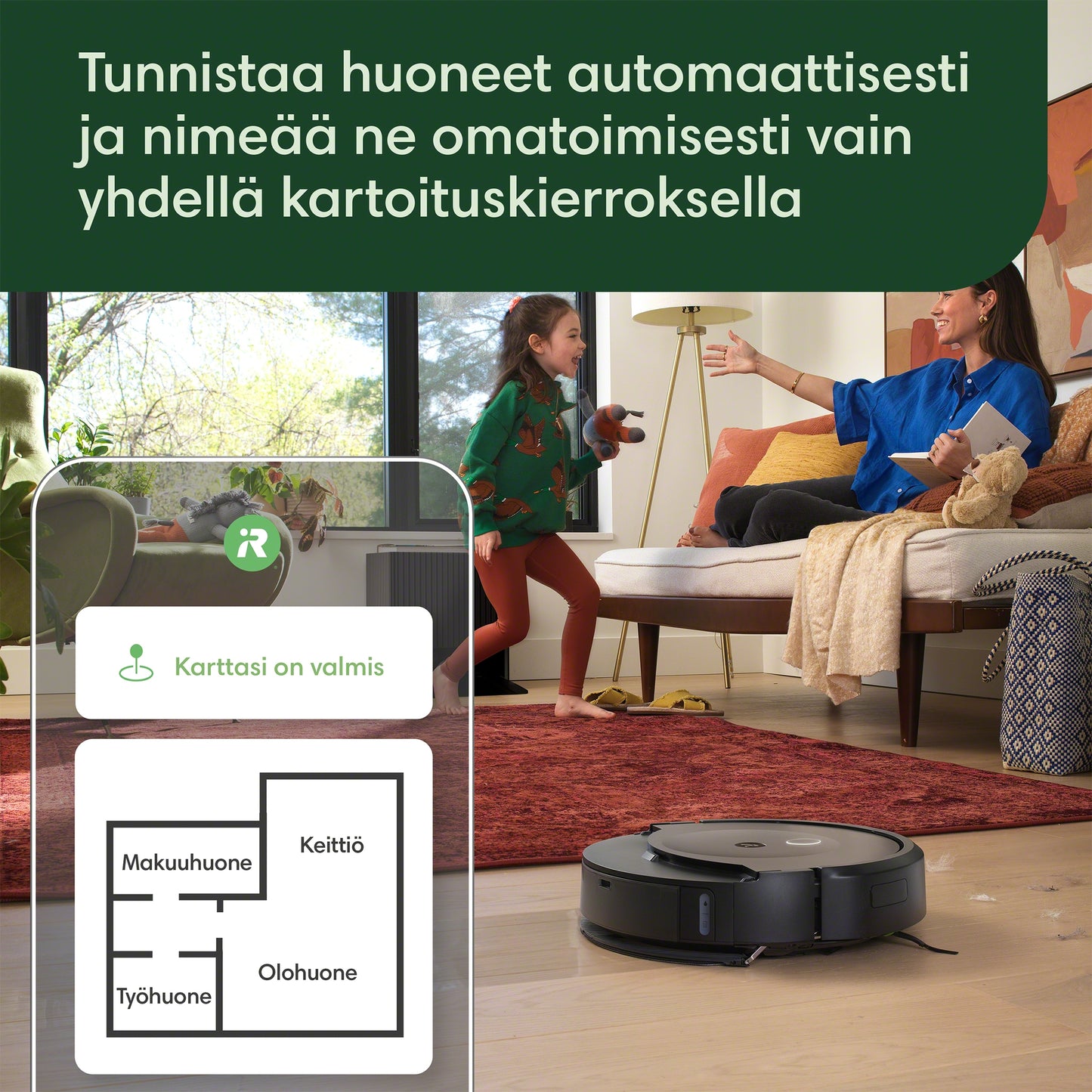 Roomba Combo® 10 Max robotti + AutoWash™ -telakka