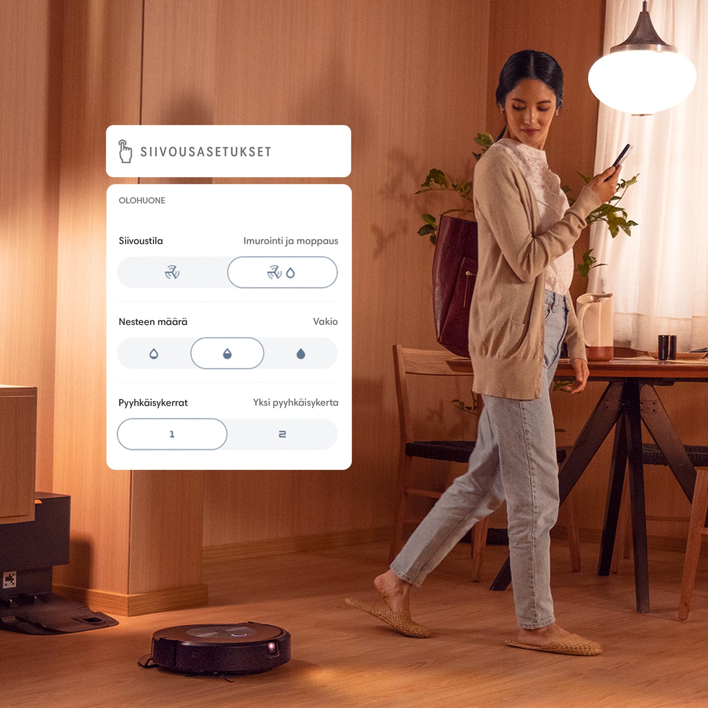 Roomba Combo® j7+ robotti-imuri ja -moppi
