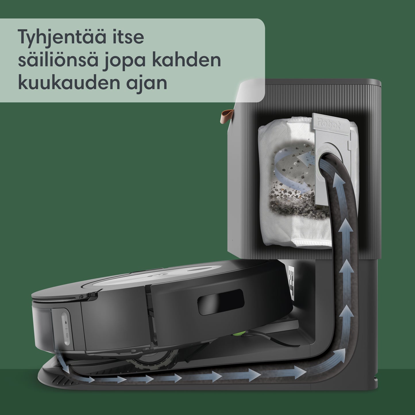 Roomba Combo® j7+ robotti-imuri ja -moppi