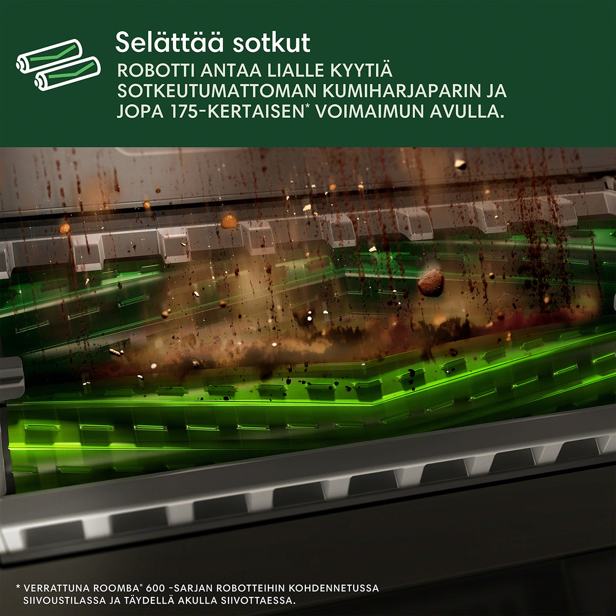 Roomba® Max 705 Combo -robotti + AutoWash™-telakka