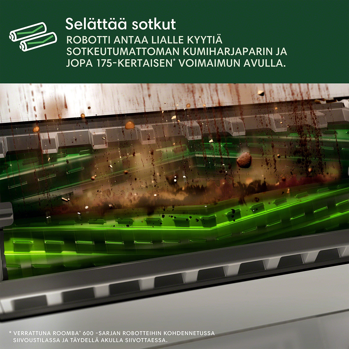 Roomba® Max 705 Combo -robotti + AutoWash™-telakka