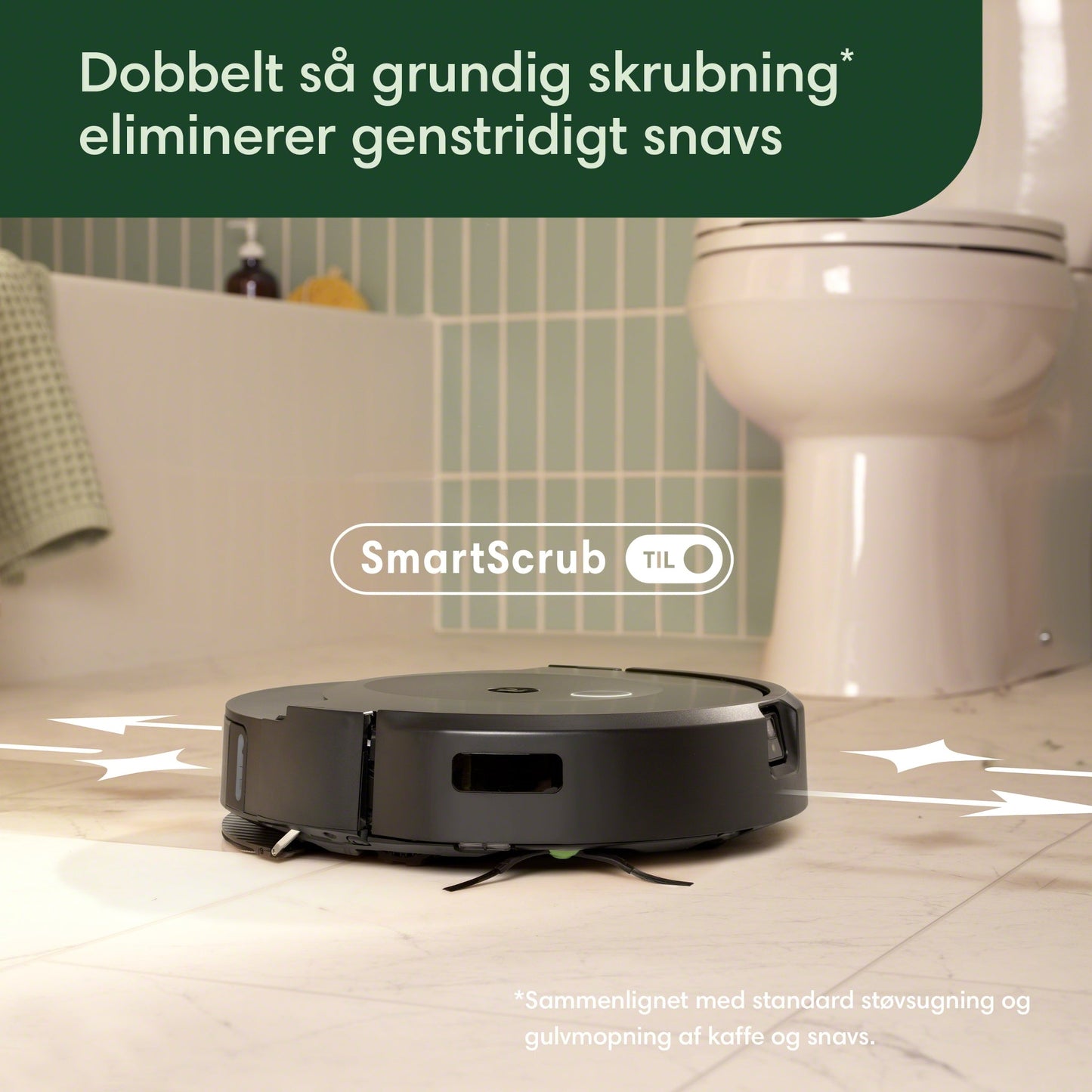 Roomba Combo® 10 Max robotti + AutoWash™ -telakka