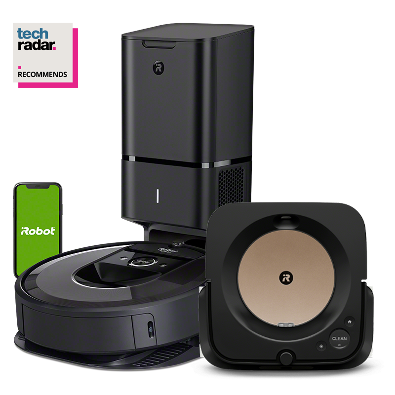 iRobot® Roomba® i7+ & Braava jet® m6 musta nippu