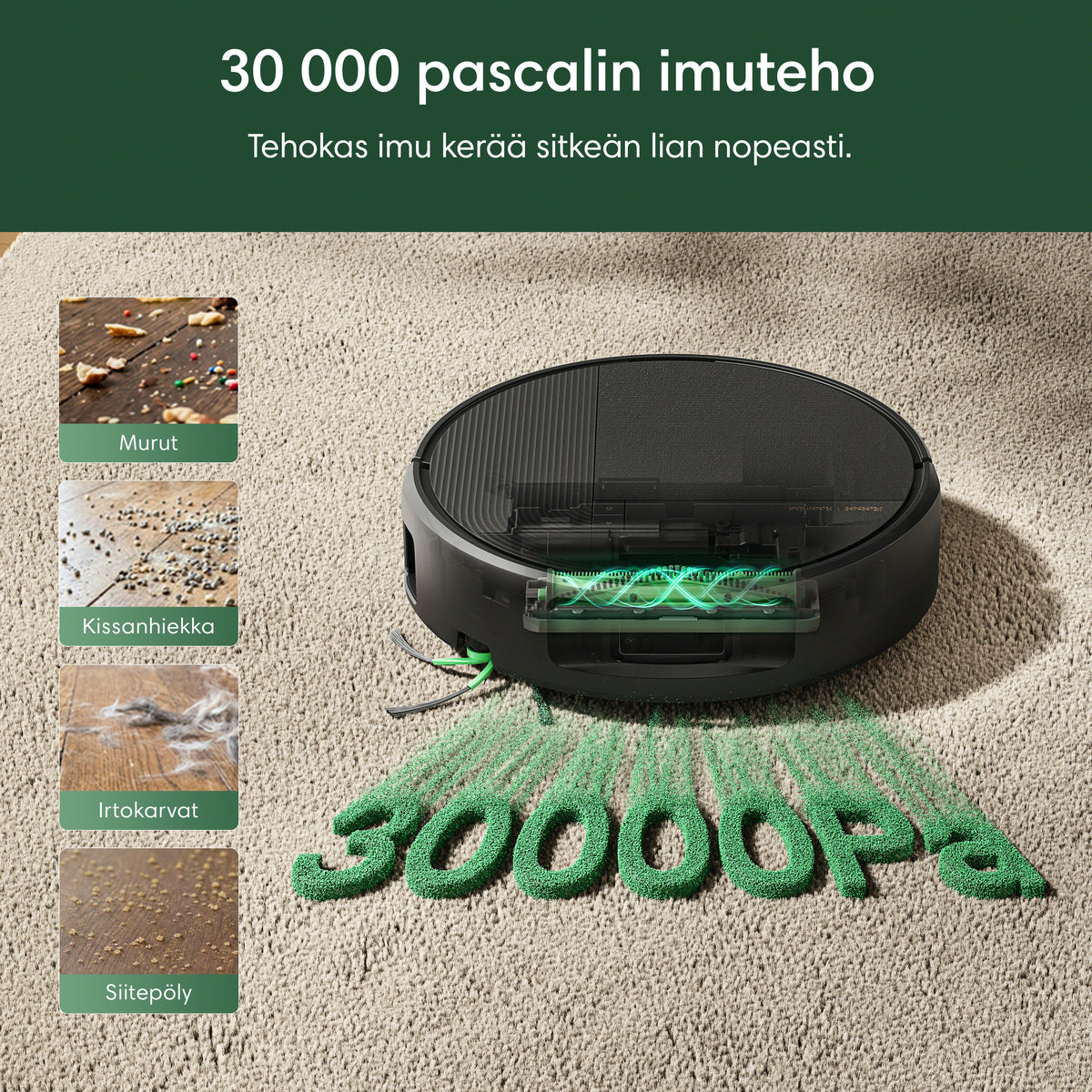 Roomba® Plus 675 Combo + AutoWash™-telakka