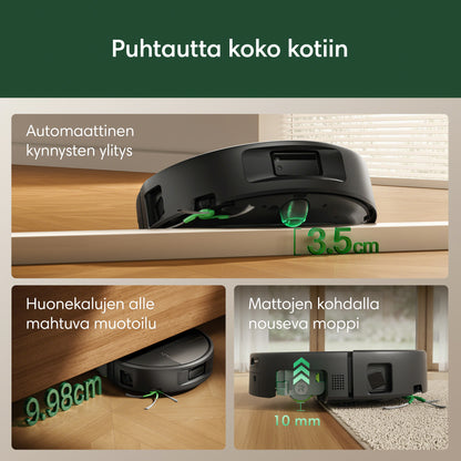 Roomba® Plus 675 Combo + AutoWash™-telakka
