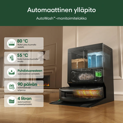 Roomba® Plus 675 Combo + AutoWash™-telakka