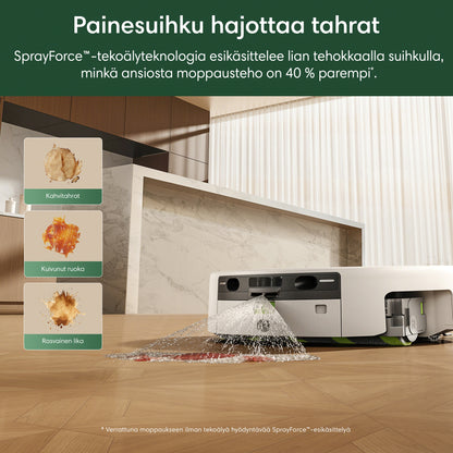 Roomba® Plus 675 Combo + AutoWash™-telakka