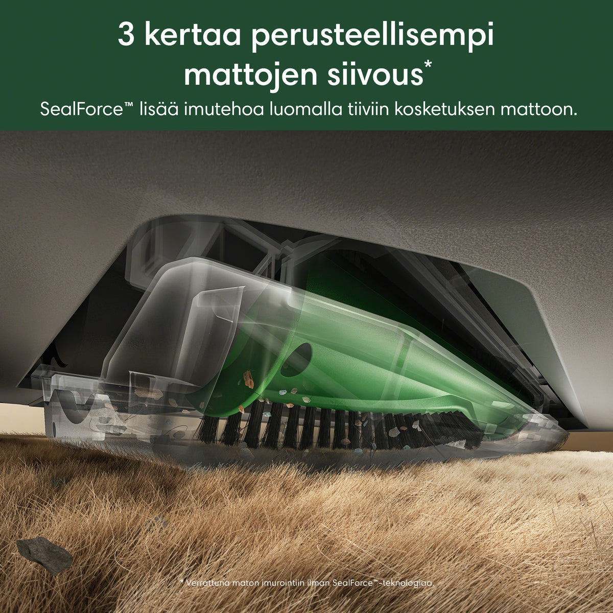 Roomba® Plus 675 Combo + AutoWash™-telakka