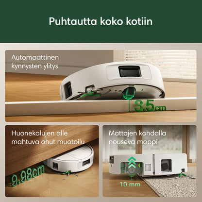 Roomba® Plus 675 Combo + AutoWash™-telakka