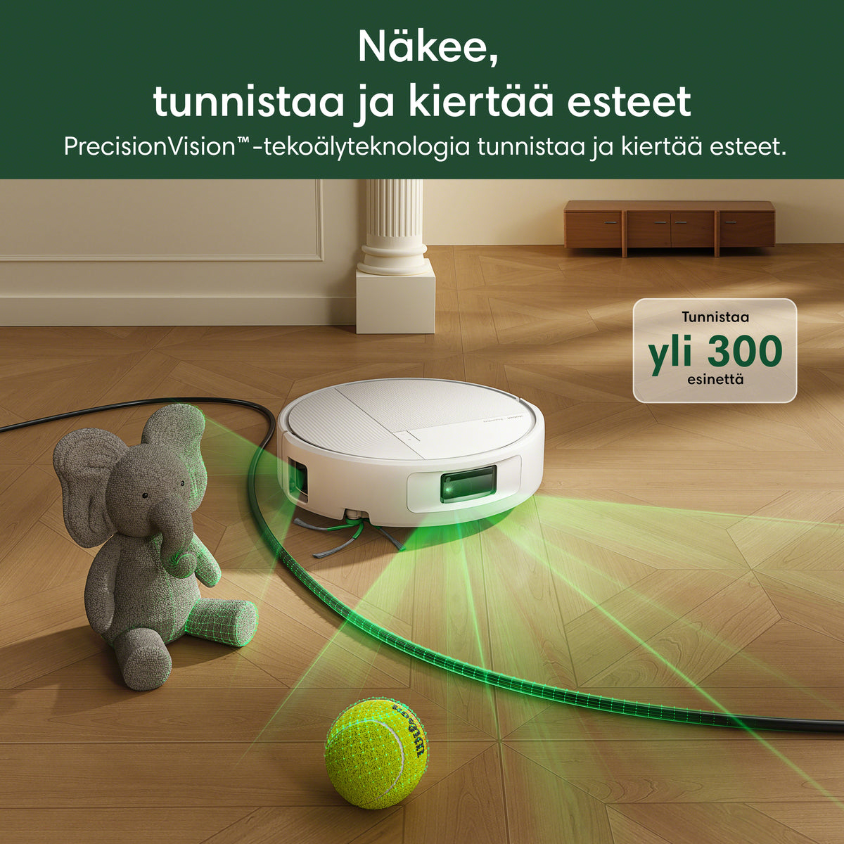 Roomba® Plus 675 Combo + AutoWash™-telakka