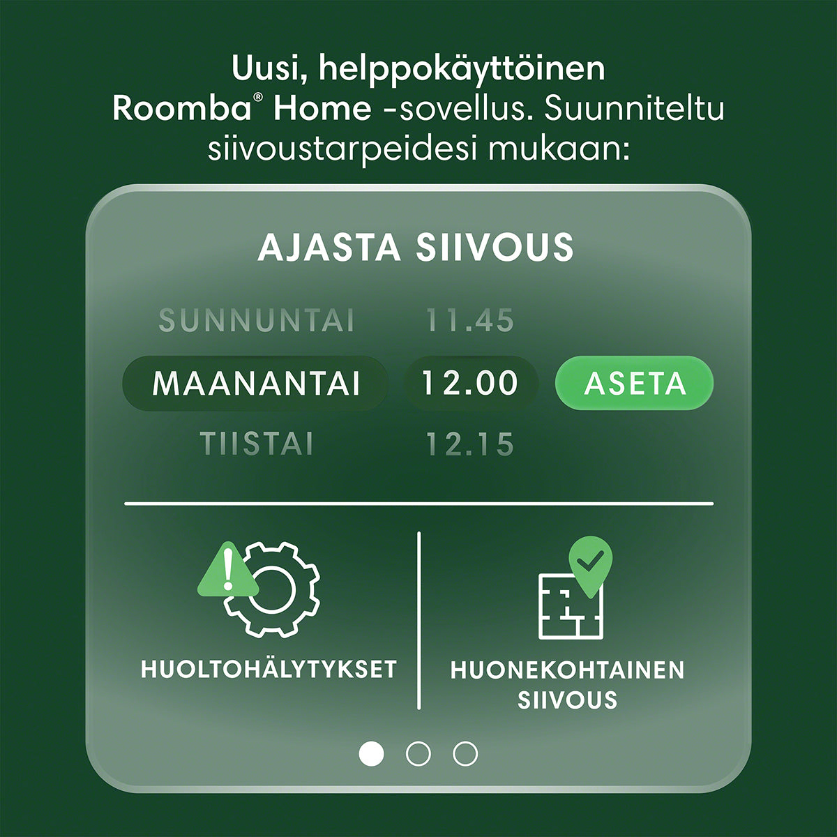 Roomba® 105 Combo -robotti + AutoEmpty™-telakka