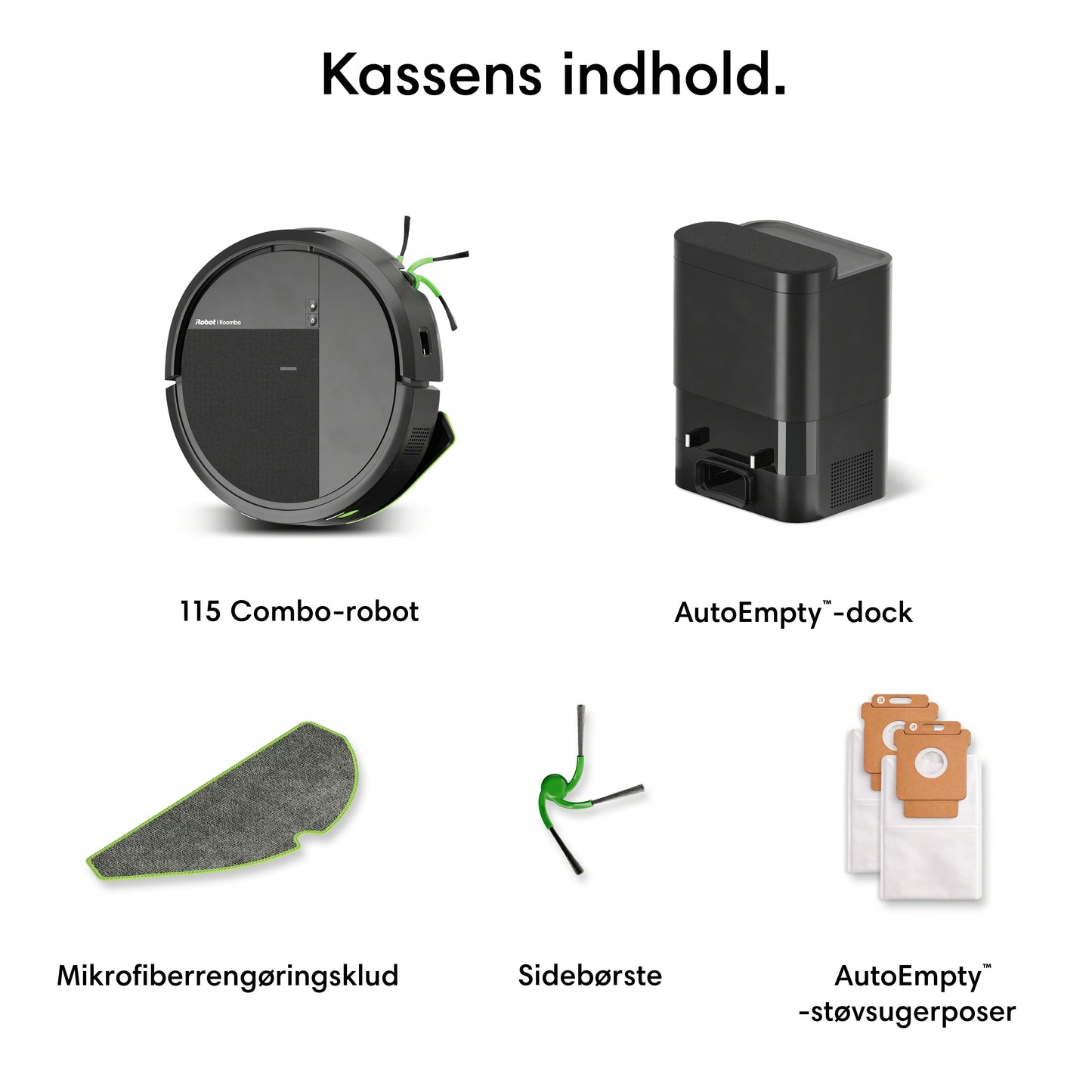 Roomba® 115 Combo -robotti + AutoEmpty™-telakka