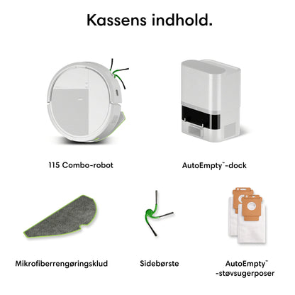 Roomba® 115 Combo -robotti + AutoEmpty™-telakka