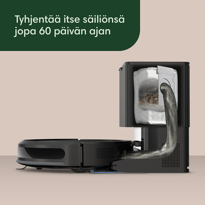 Roomba Combo® 2 Essential -robotti musta + AutoEmpty™ -telakka