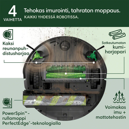 Roomba® Max 705 Combo -robotti + AutoWash™-telakka