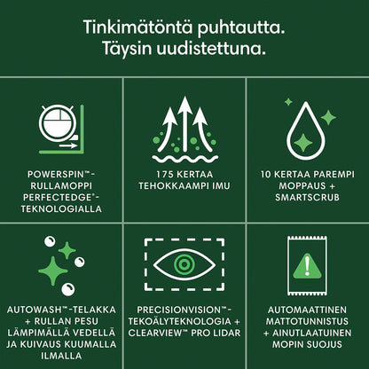 Roomba® Max 705 Combo -robotti + AutoWash™-telakka