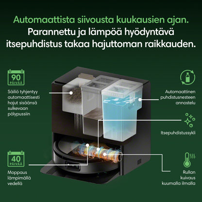 Roomba® Max 775 Combo -robotti + AutoWash™-telakka