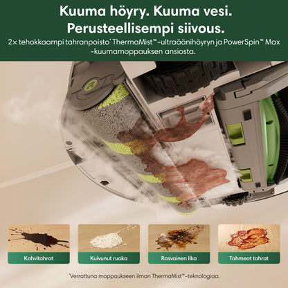 Roomba® Max 875 Combo -robotti + AutoWash™-telakka
