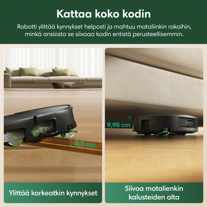 Roomba® Max 876 Combo -robotti + AutoWash™-telakka