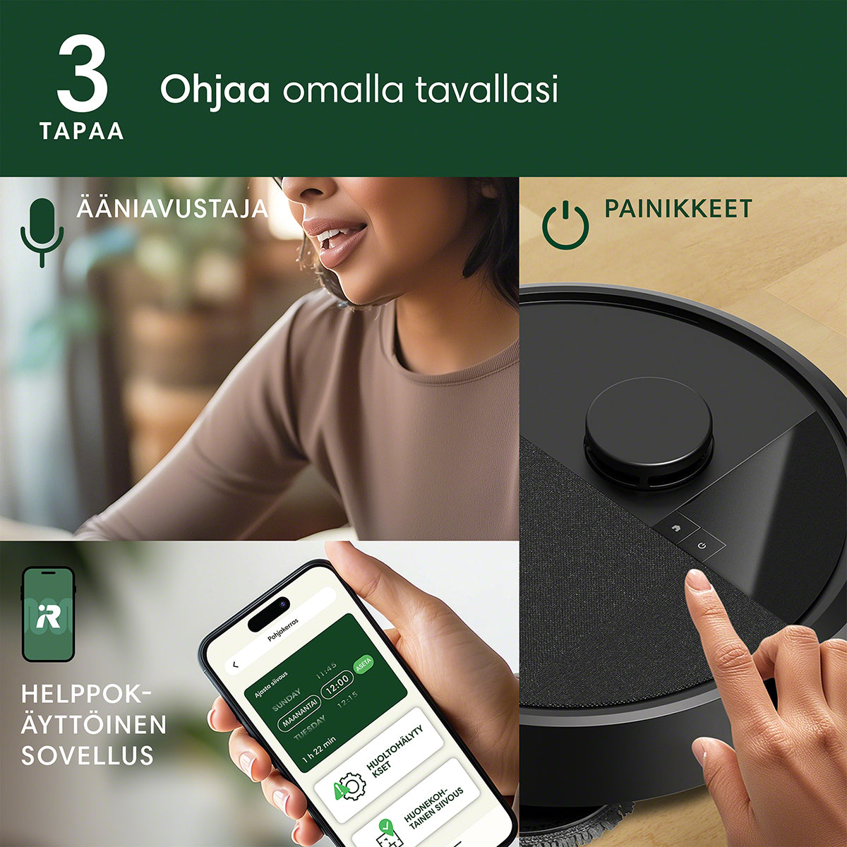 Roomba Combo® 405+ robotti-imuri
