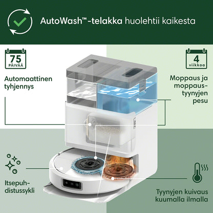 Roomba Combo® 505+ robotti-imuri