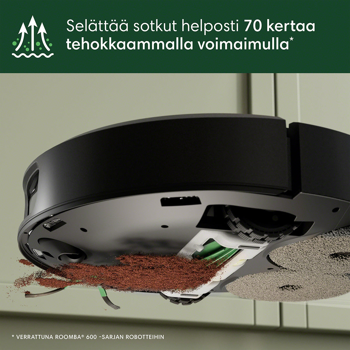 Roomba Combo® 505+ robotti-imuri