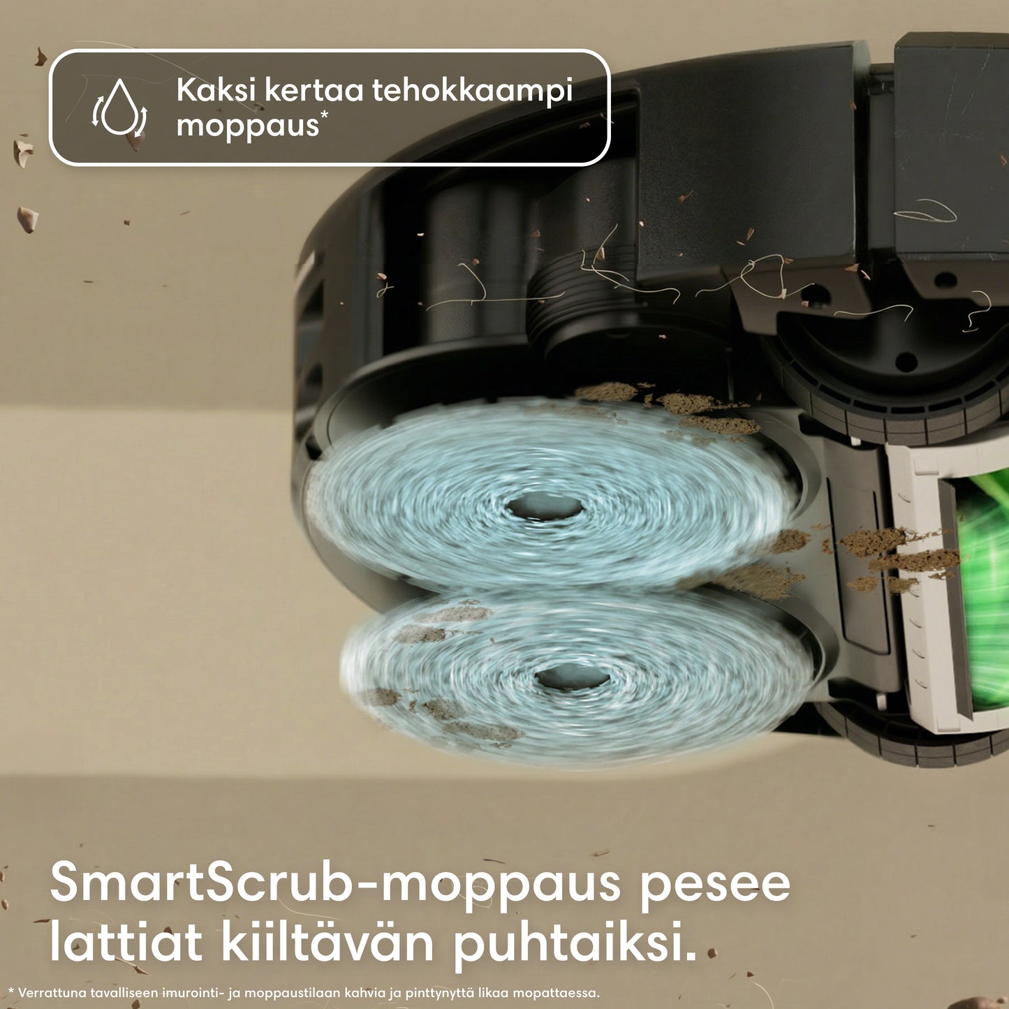 Roomba® Plus 515 Combo -robotti + AutoWash™-telakka