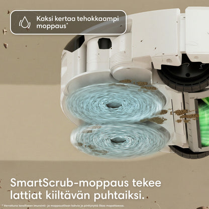 Roomba® Plus 515 Combo -robotti + AutoWash™-telakka