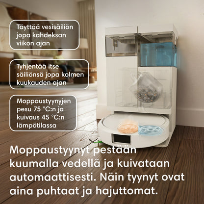 Roomba® Plus 515 Combo -robotti + AutoWash™-telakka