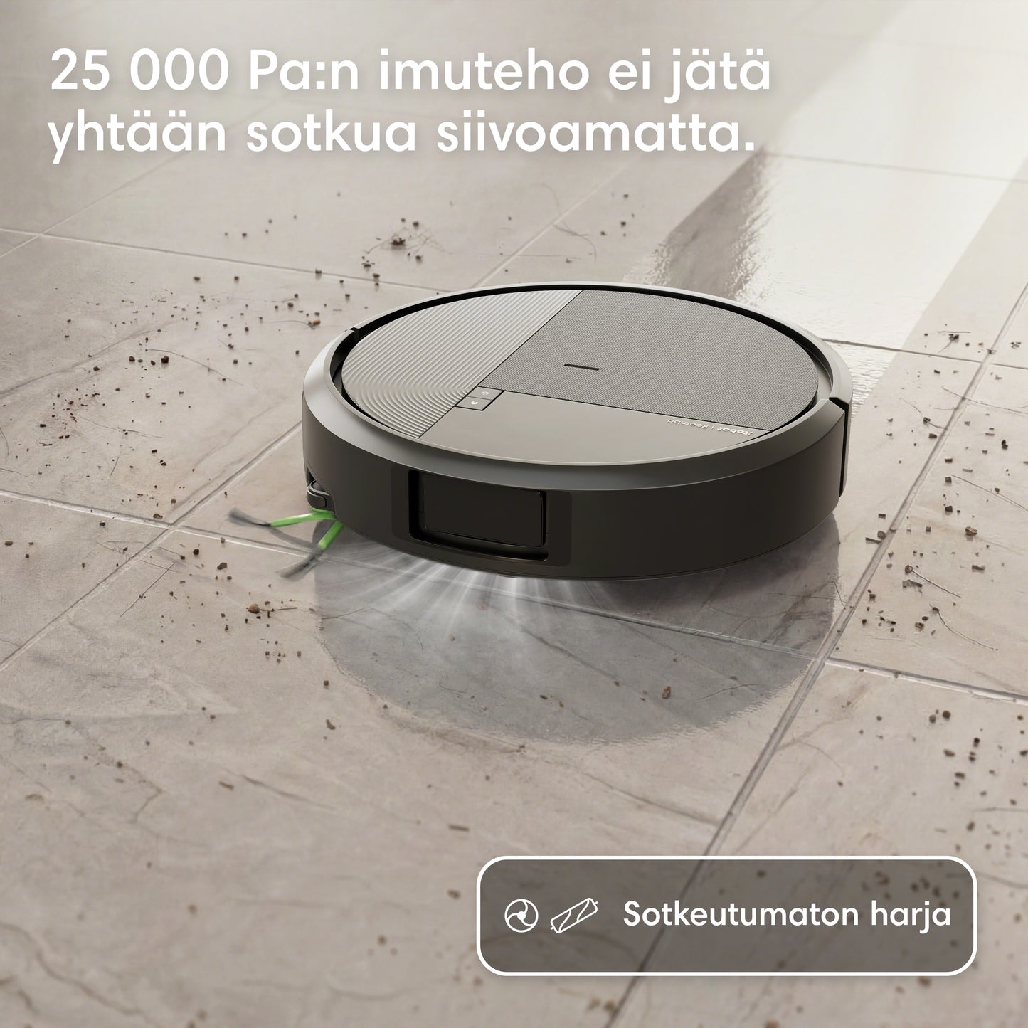 Roomba® Plus 575 Combo -robotti + AutoWash™-telakka