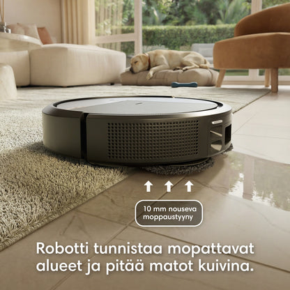 Roomba® Plus 575 Combo -robotti + AutoWash™-telakka