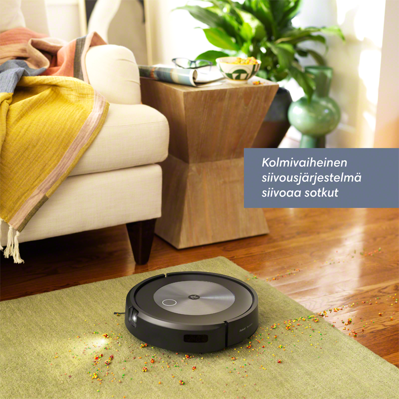 iRobot® Roomba® j7+ & Braava jet® m6 musta nippu