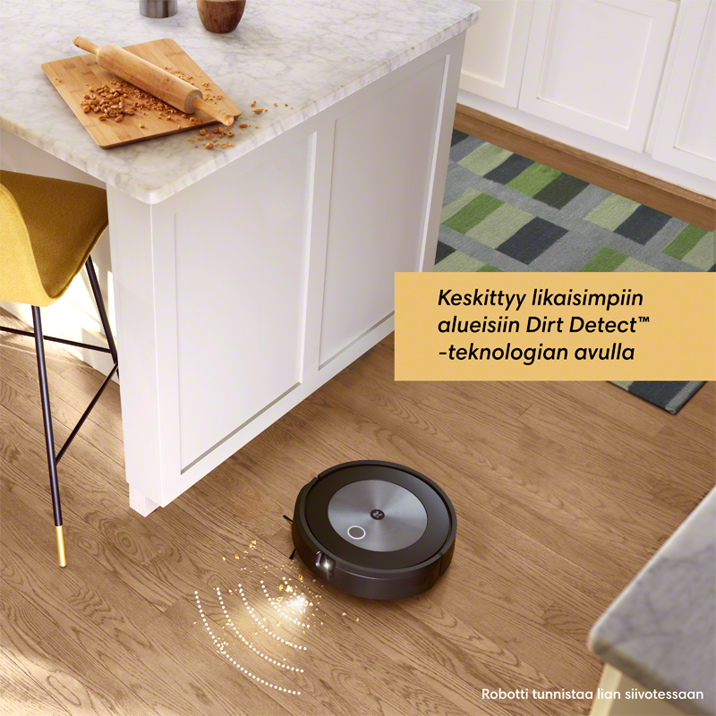 iRobot® Roomba® j7+ & Braava jet® m6 musta nippu