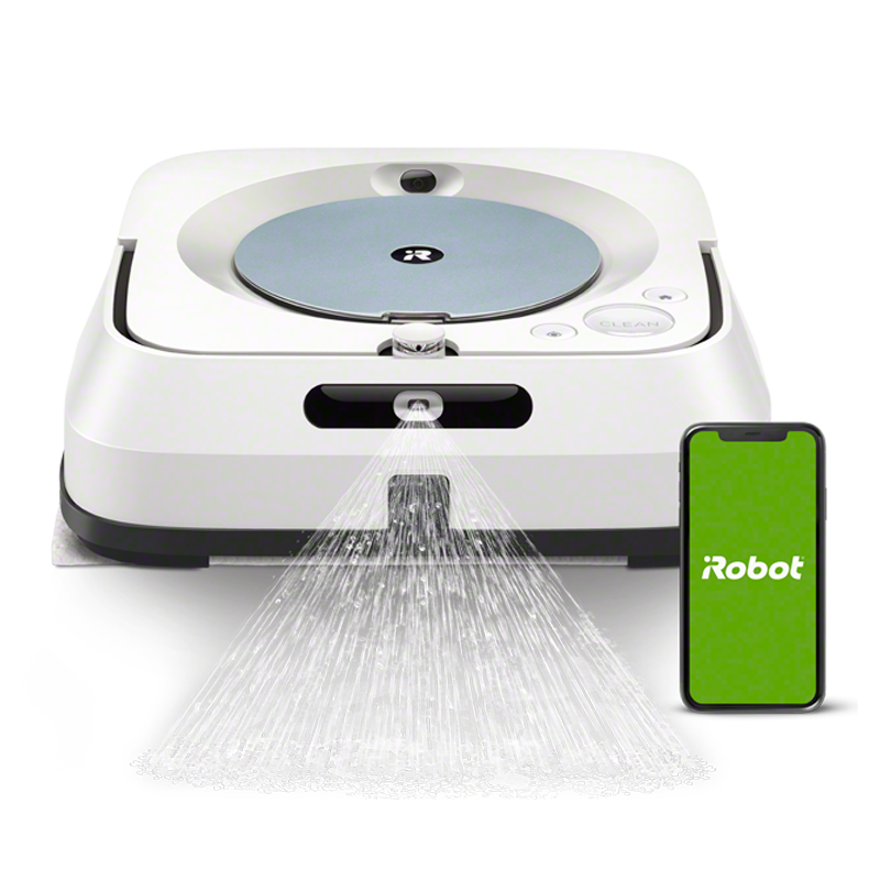 Braava jet® m6 valkoinen/sininen