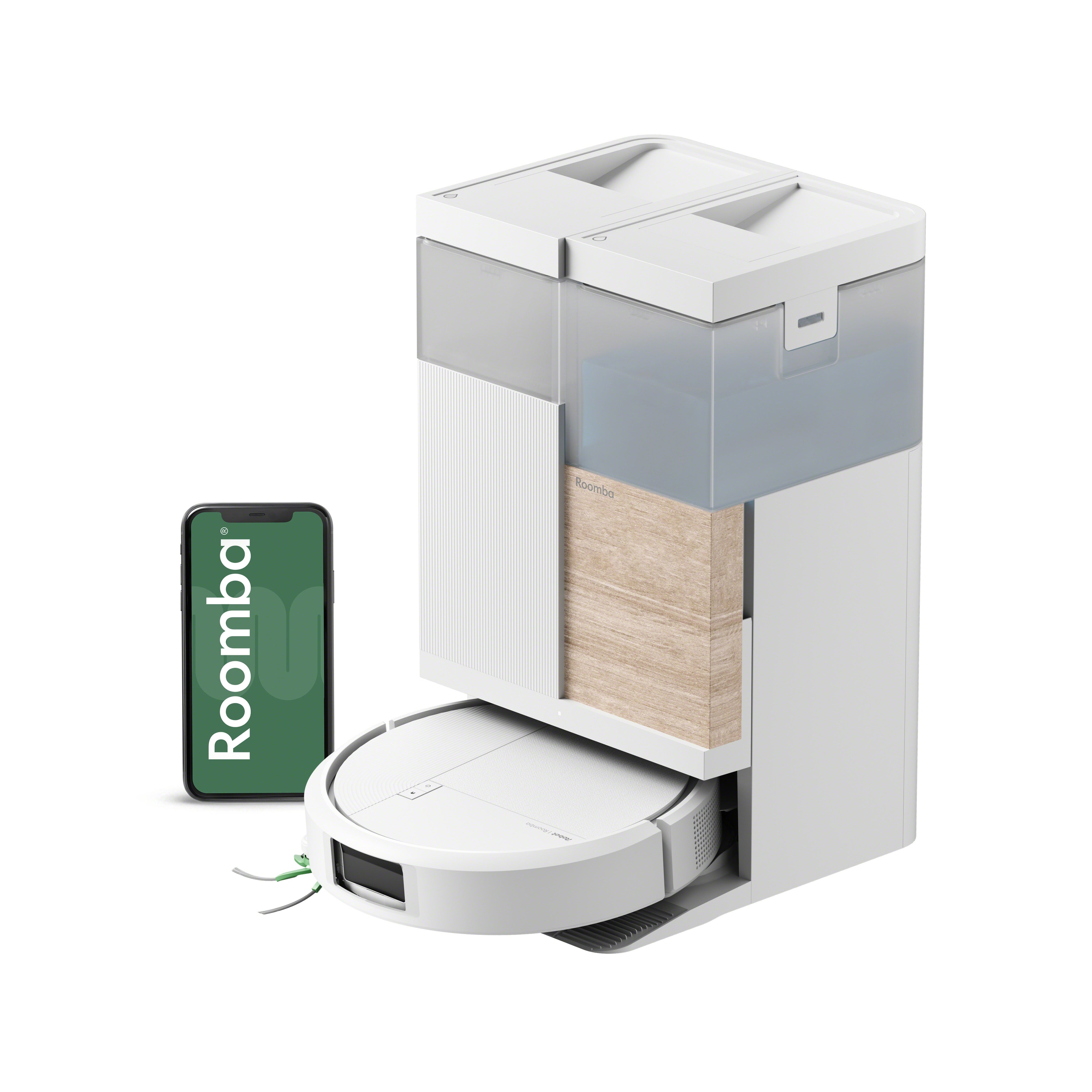 Roomba® Plus 575 Combo -robotti + AutoWash™-telakka